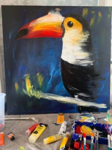 Tucan@Night (Acryl)