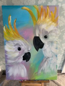 Loving Kakadu (Acryl)
