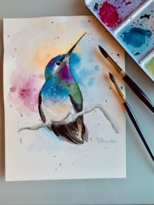 Beija-Flor (Aquarell)