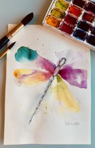 La vie es belle (Aquarell)