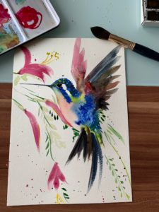Beija-Flor (Aquarell)