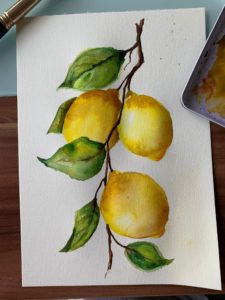 Lemoncello (Aquarell)
