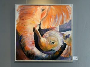 "In this World, she´s my World" (Acryl)