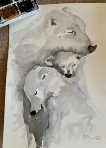 Familia (Aquarell)