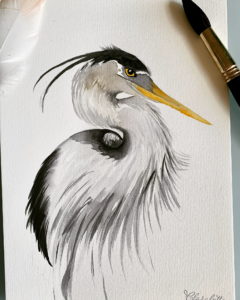 "Simplicity ... " (Aquarell)