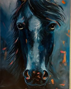 "Blue Beauty" (Acryl)
