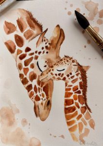 "Loving you ..." (Aquarell)