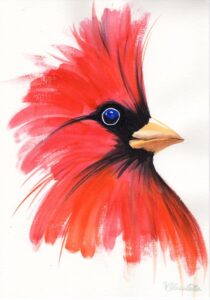 Roter Vogel